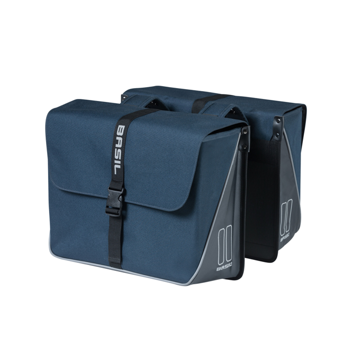 Basil Forte Double bicycle bag 35L Blue