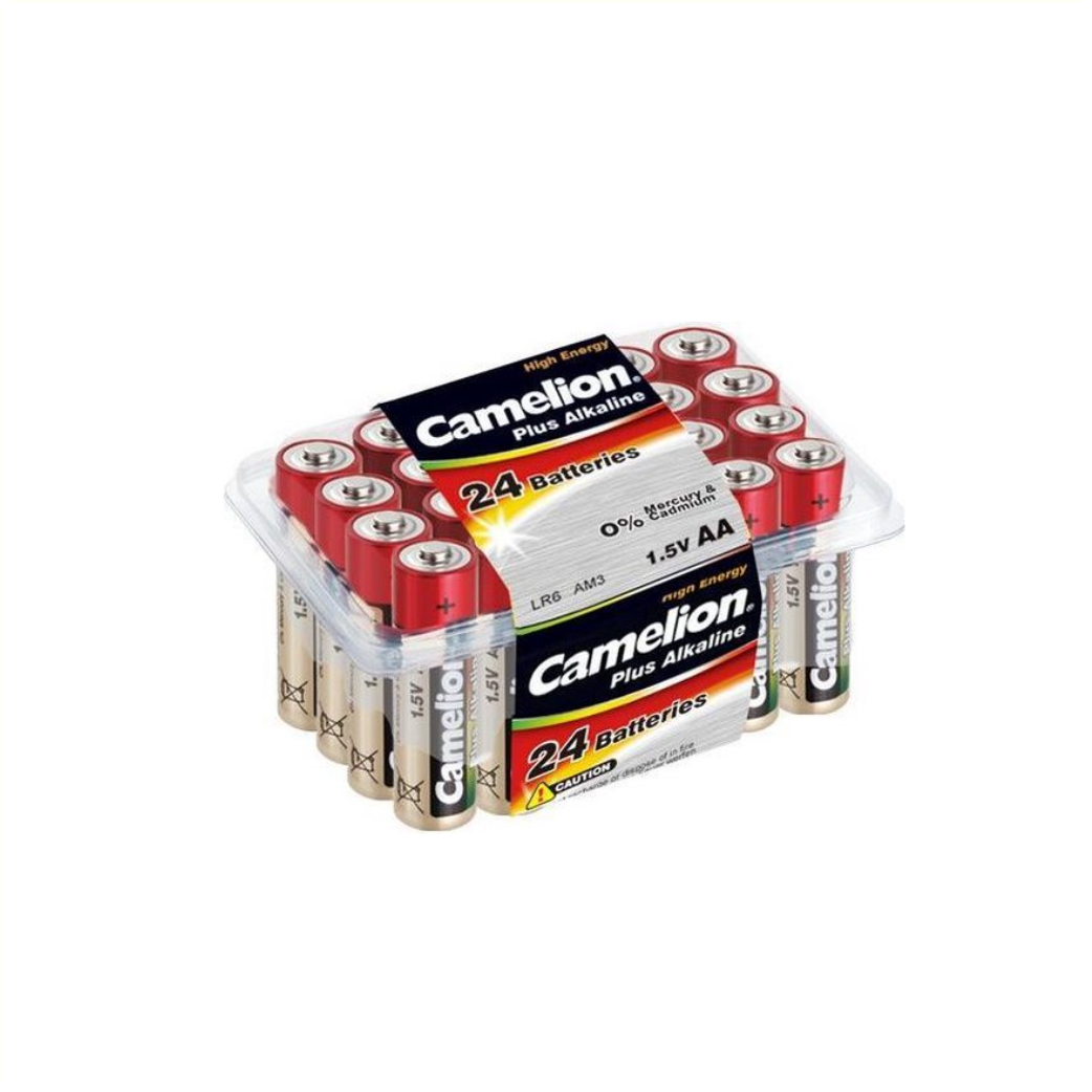Camelion AA batteries alkaline per 24