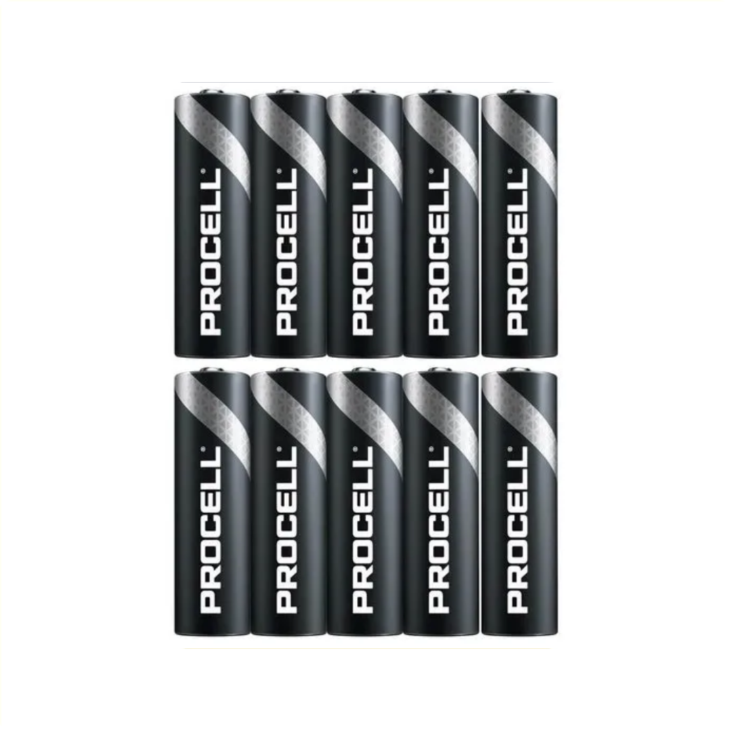 Duracell Procell AAA Alkaline batteries per 10