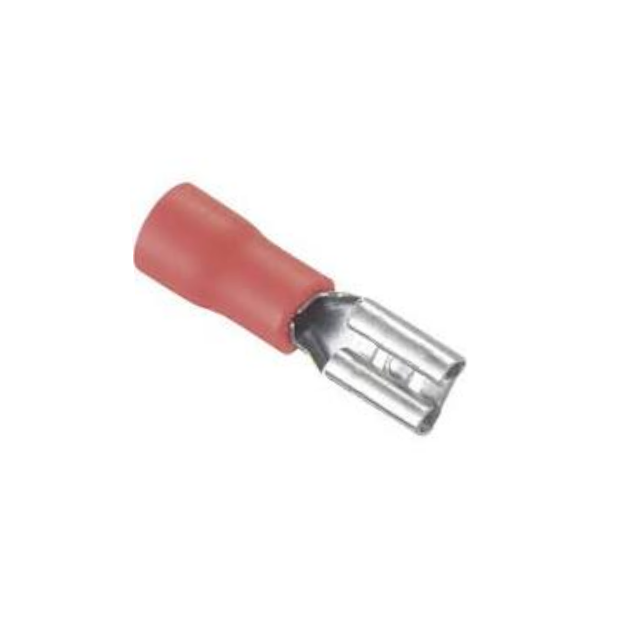 Flat cable lug, female, 2.8mm. Per 25
