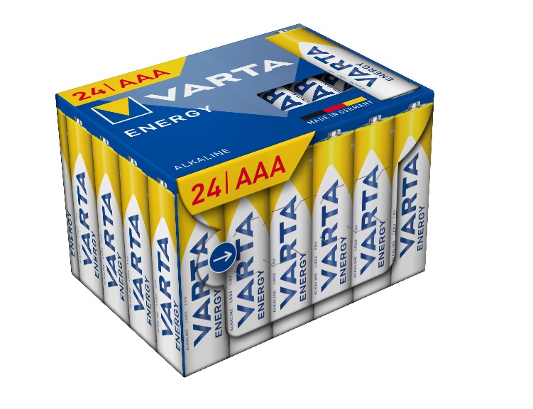 Varta AAA Energy alkaline batteries per 24