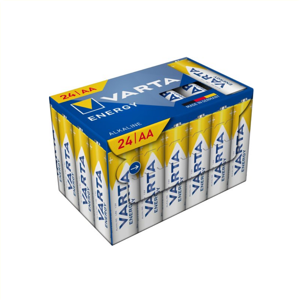 Varta AA Energy alkaline batteries per 24