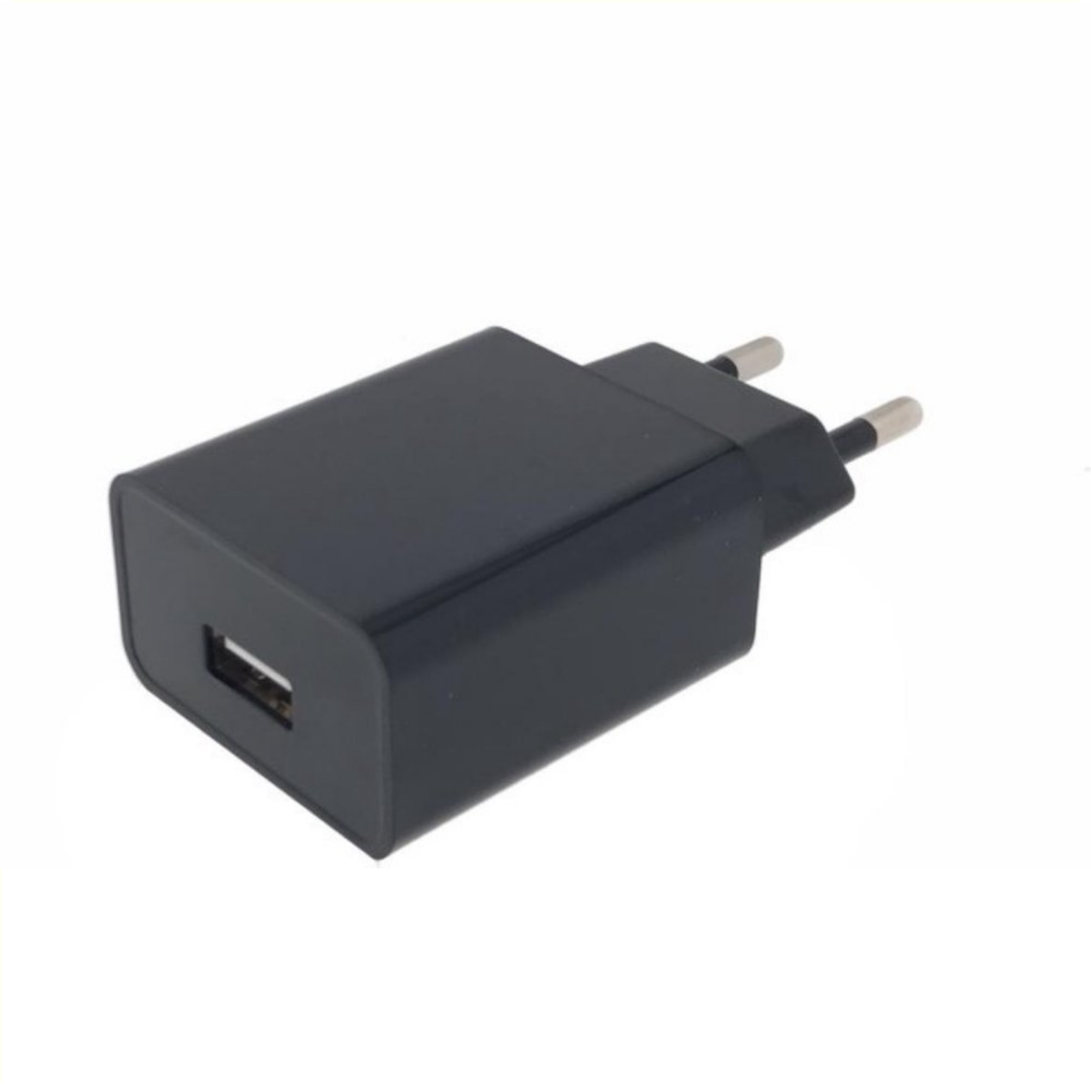 USB charger 2A black (hanging packaging)