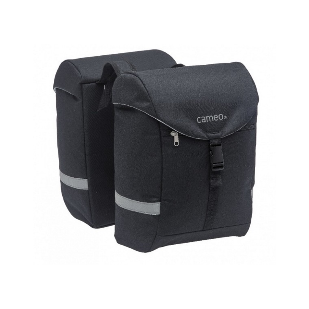 Cameo Sports Double double bicycle bag 28L Black