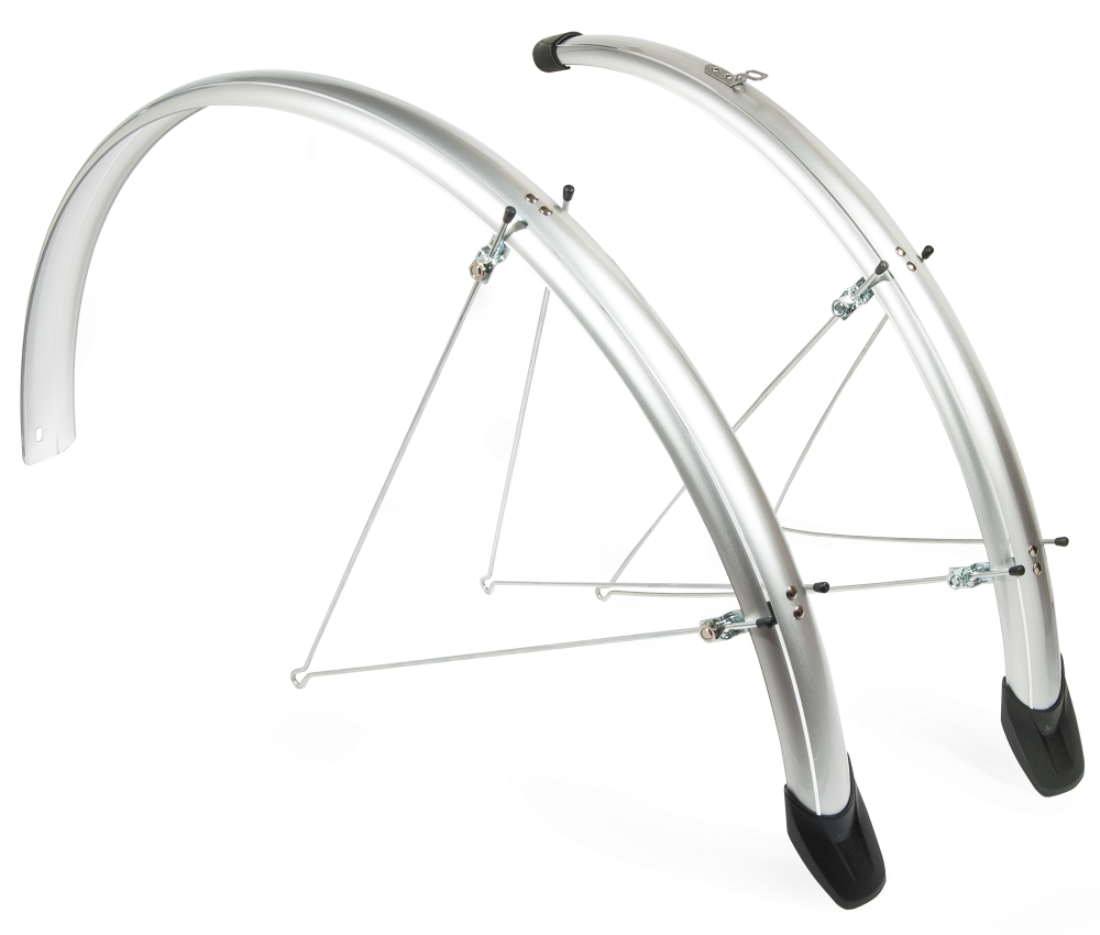 EuroFender Fender Set Elegance 28 46mm Silver