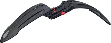 Mudguard, front. cross country evo. black, fits suspension fork.