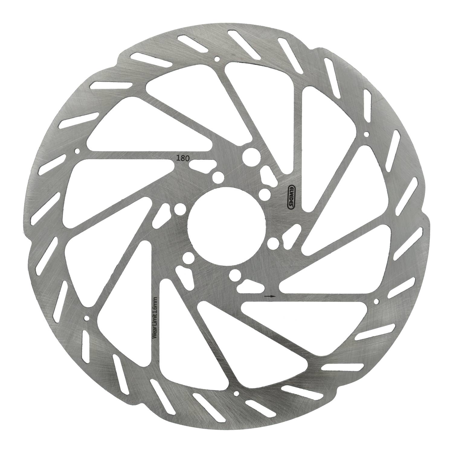 Elvedes Brake disc six-hole ø180 mm D=1.8 mm with sensor magnet