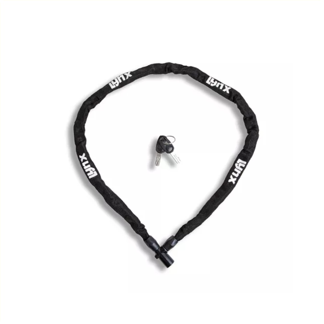 Lynx chain lock 4x100cm, black