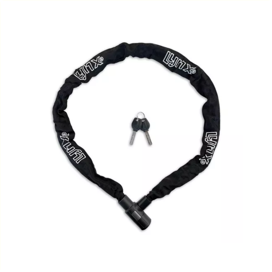 Lynx chain lock 6x120cm, black