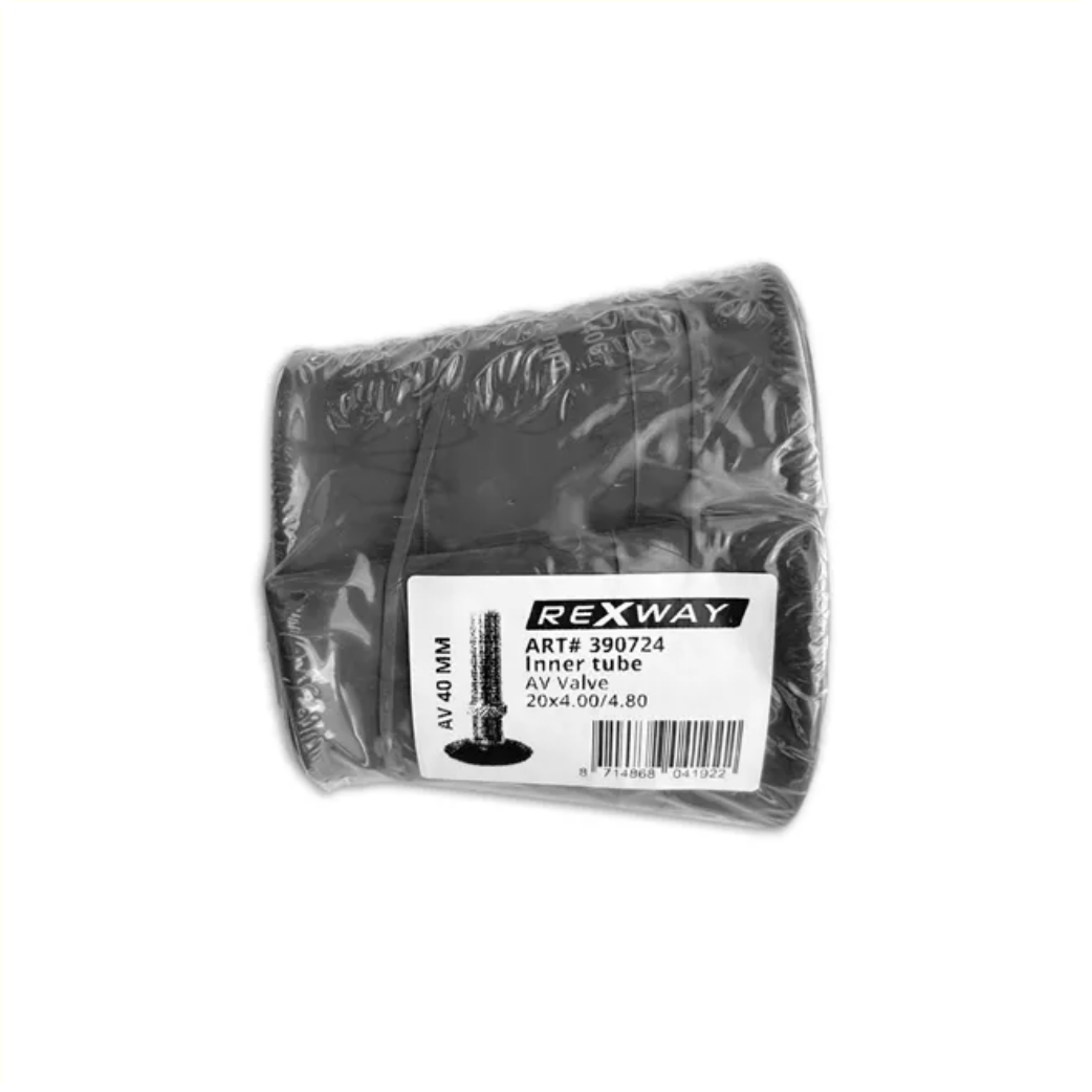 Rexway Inner Tube Fatbike 20x4.00, Valve: Schrader/car valve 40mm