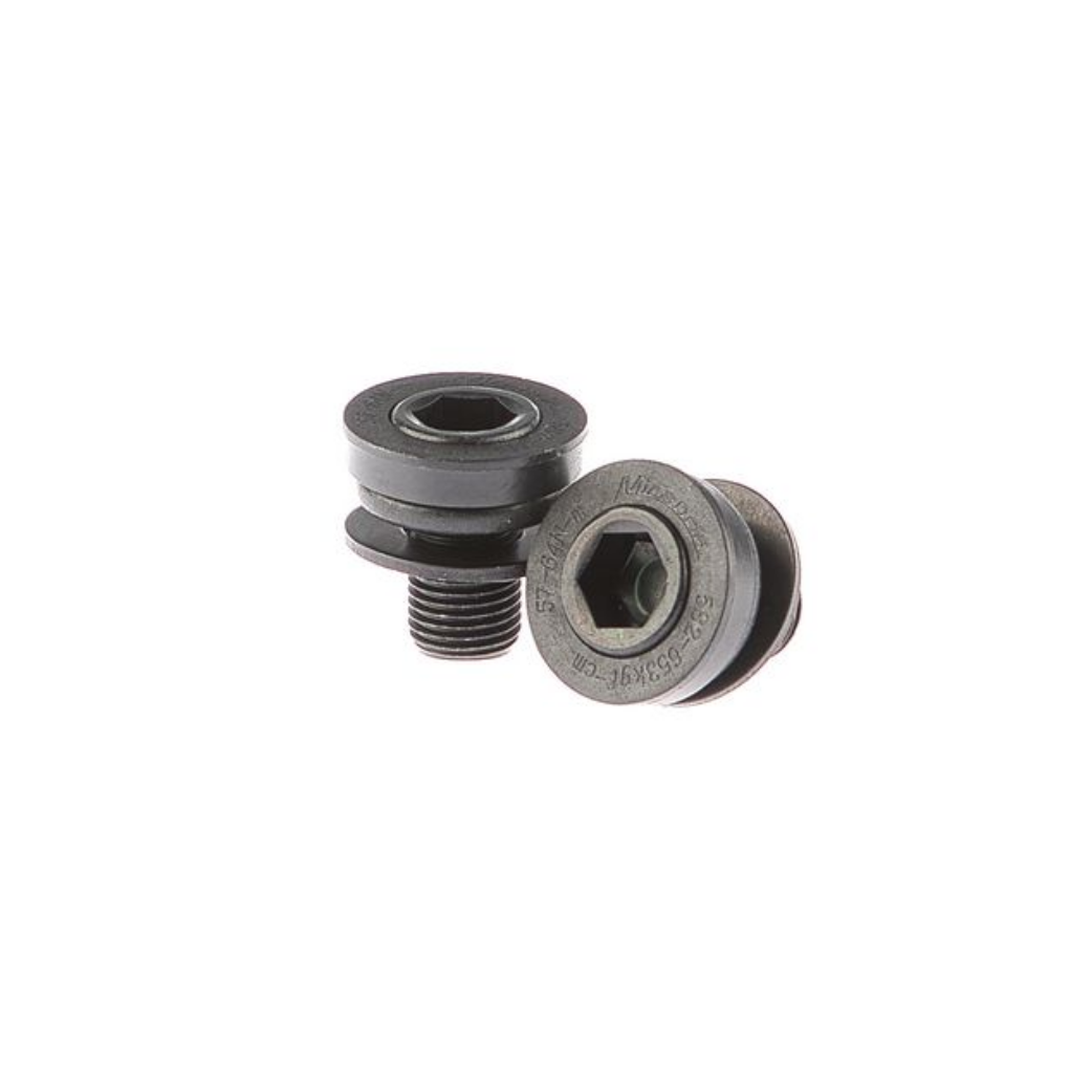 Miranda crank bolt Bosch 3 BNI, with 3 washers M10x12mm, black