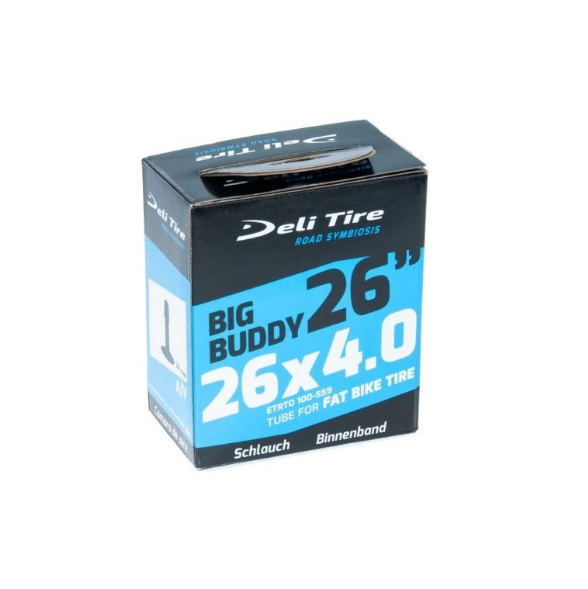 Deli Inner tube 26x4.00 ETRTO 100-559, Valve: Schrader/car valve 35mm