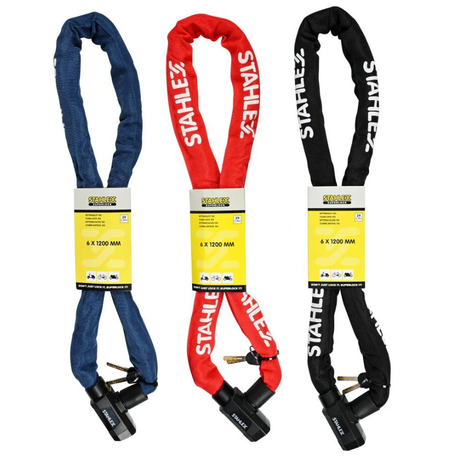 Stahlex Chain Lock 103 mix color, 6x1200 mm