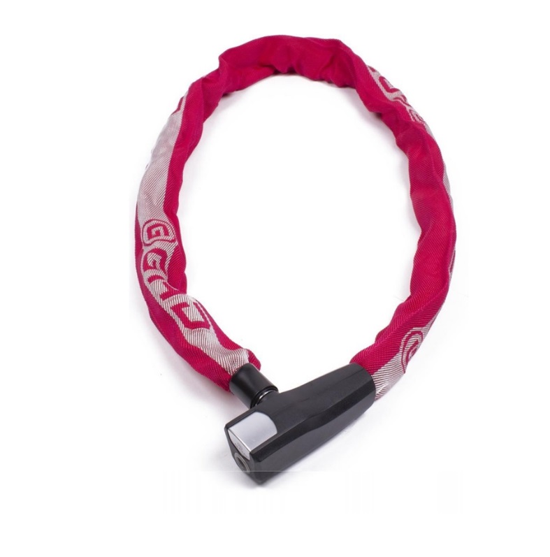 GAD chain lock Anitro red, 8x8x1100