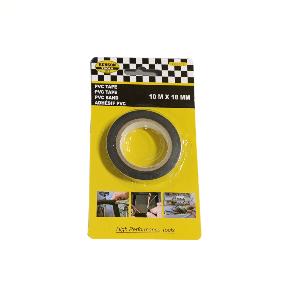 Insulation tape black 10mx18mm. per Unit