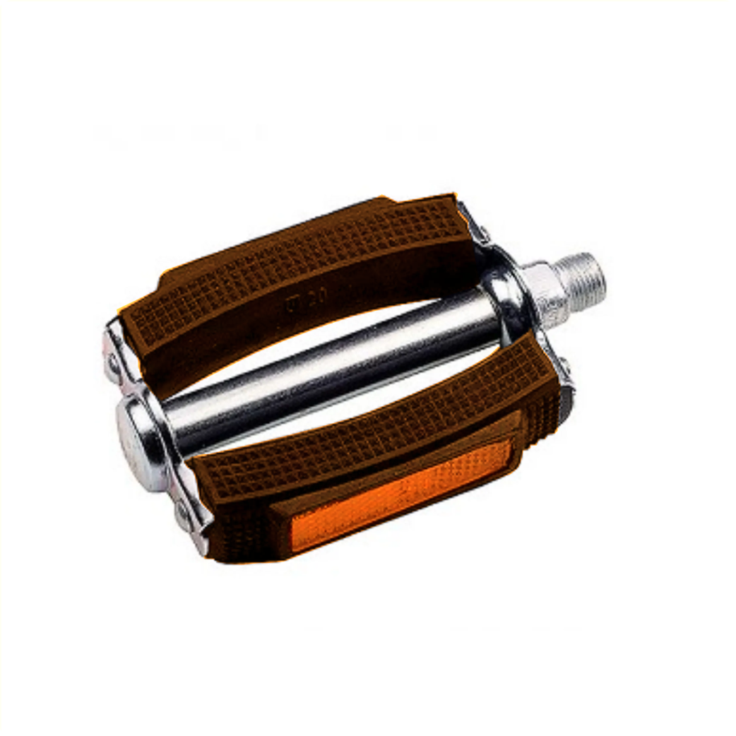 Union pedals classic 687h, 9/16". Brown