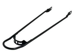 mudguard bar 28 "with bumper Assembly on frame by means of M5 bolt, matt black