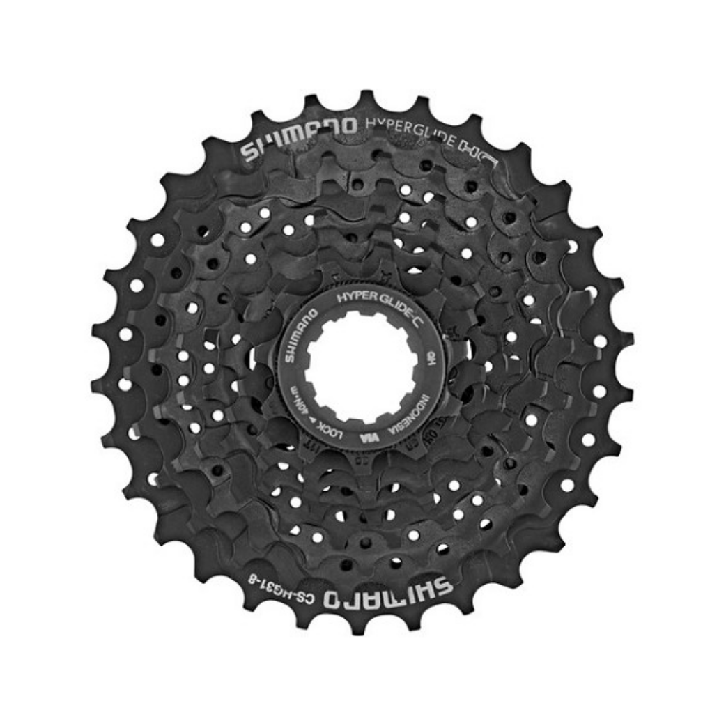 Shimano Cassette CS-HG31 8-speed. 11-32 Black