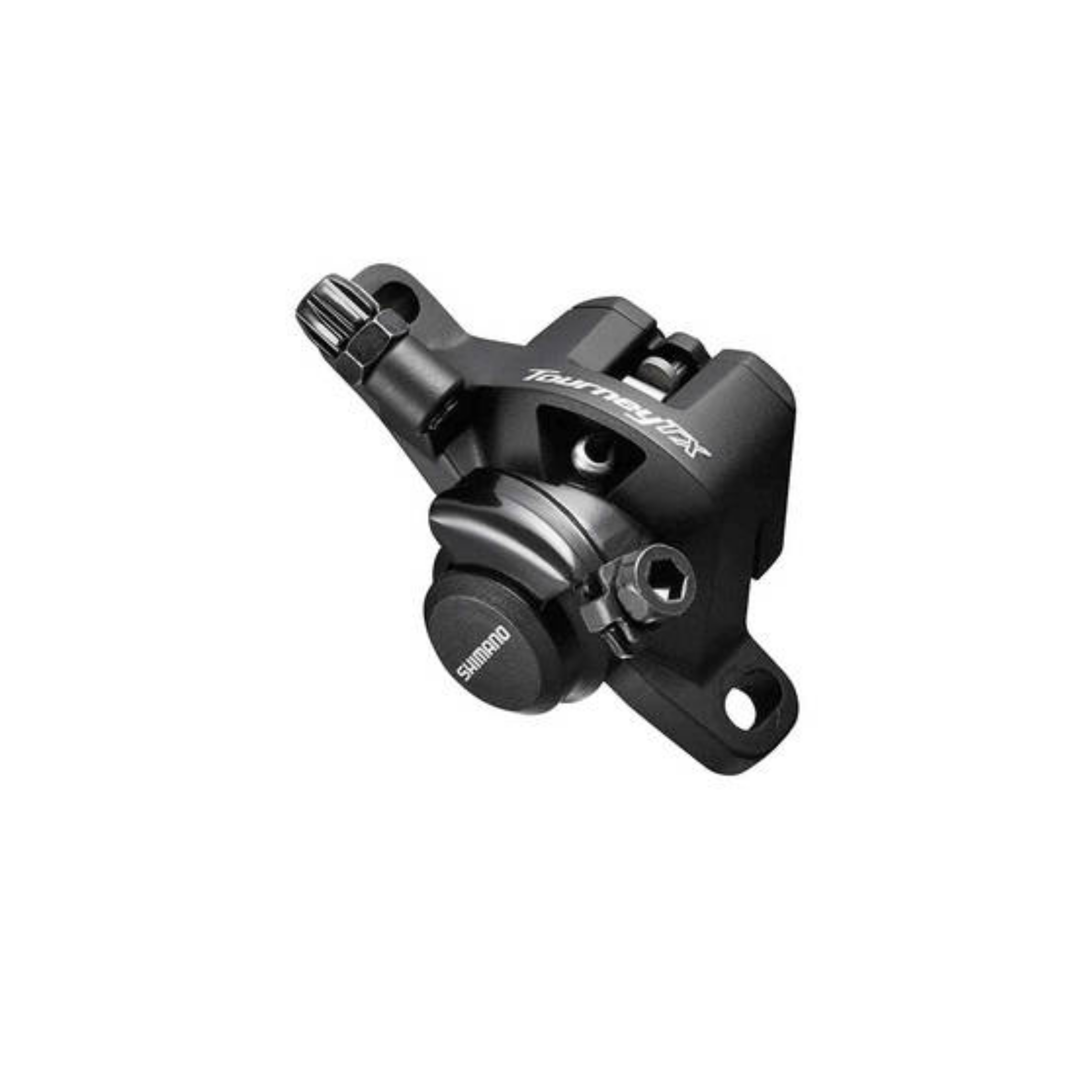 Shimano mechanical disc brake caliper BR-TX805 can be used front or rear