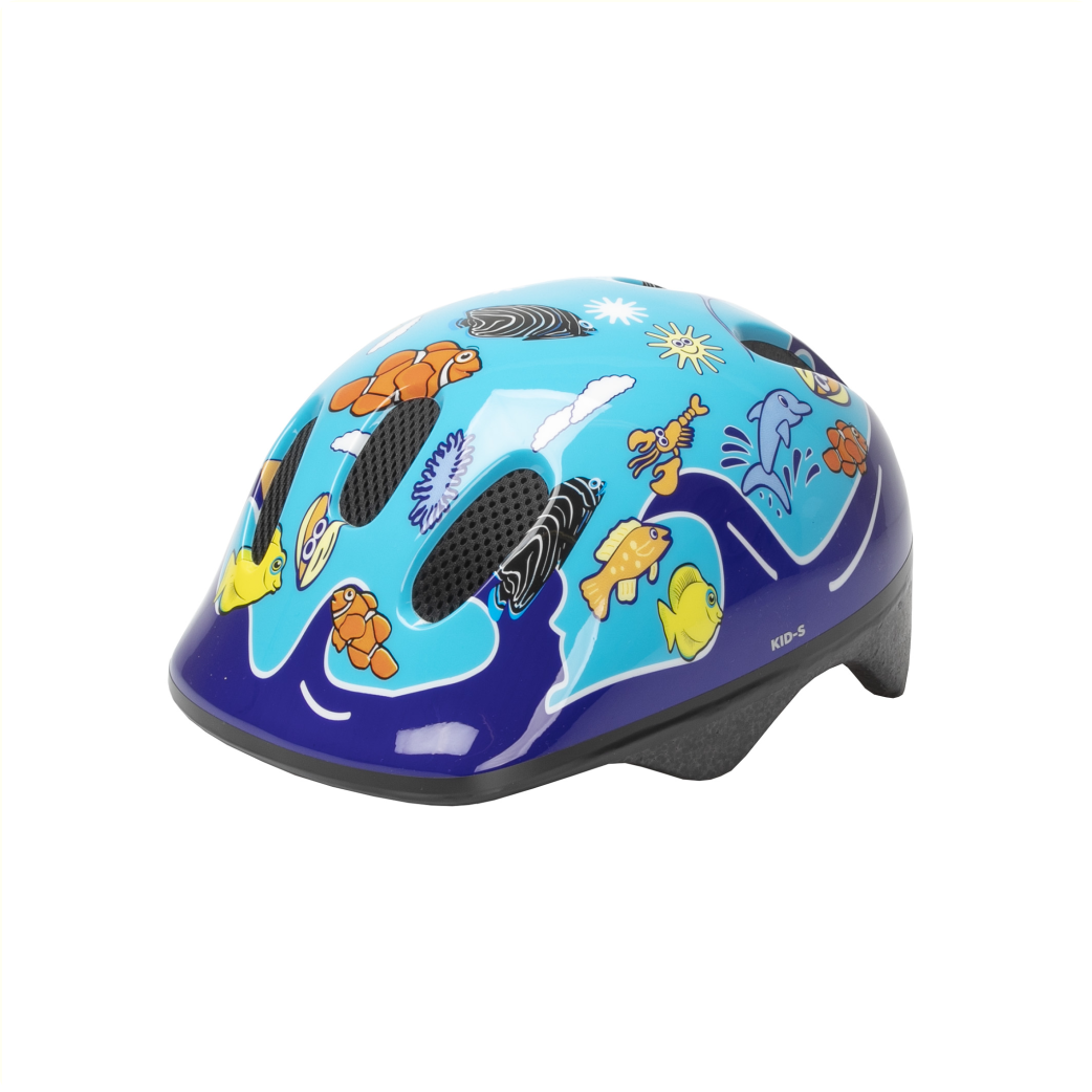M-Wave KID-S Sealand Blue Kinderhelm (52-57cm)