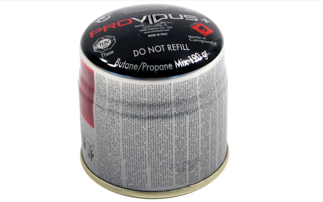 Camping gas bottle 190g