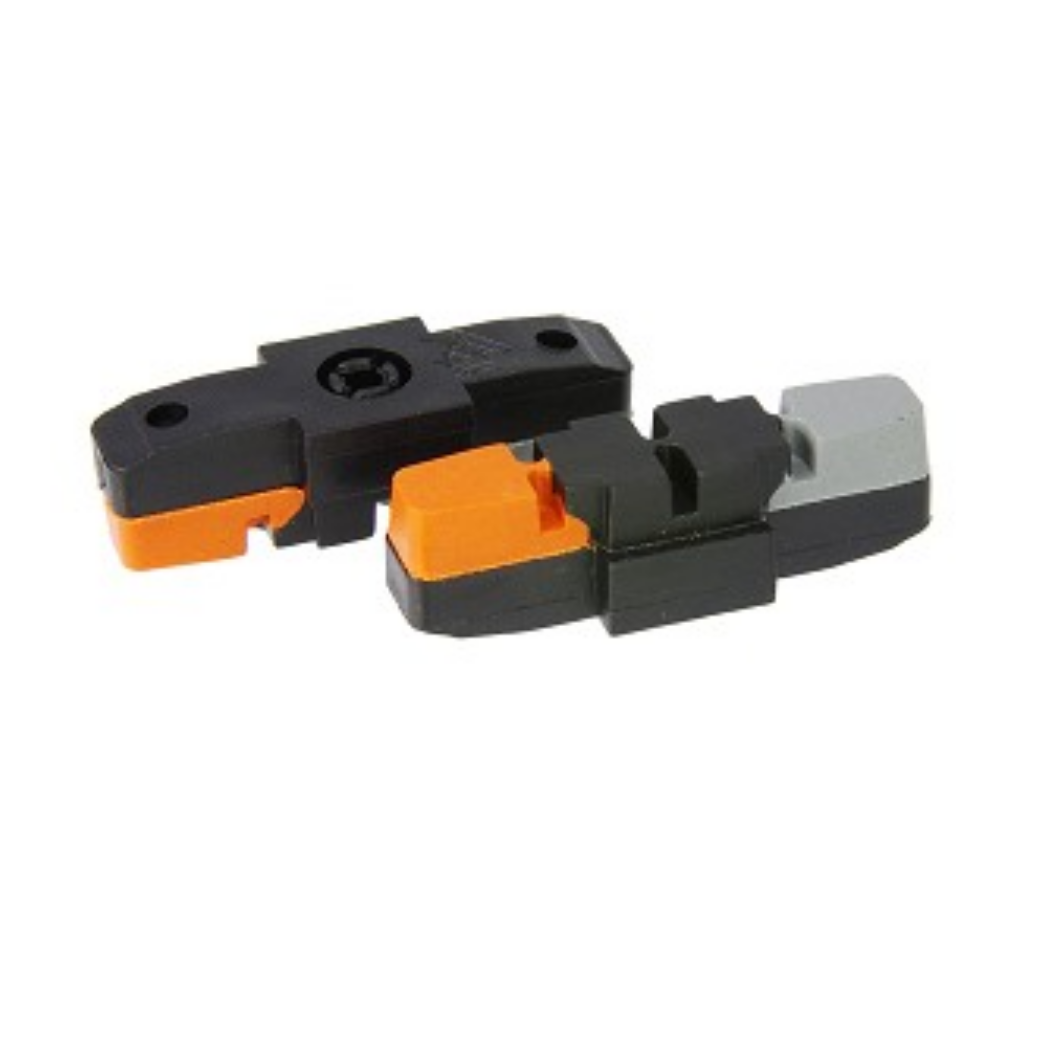 Saccon brake pads PMAG3CB2C-55, Magura rim brake black/gray/orange. by pair