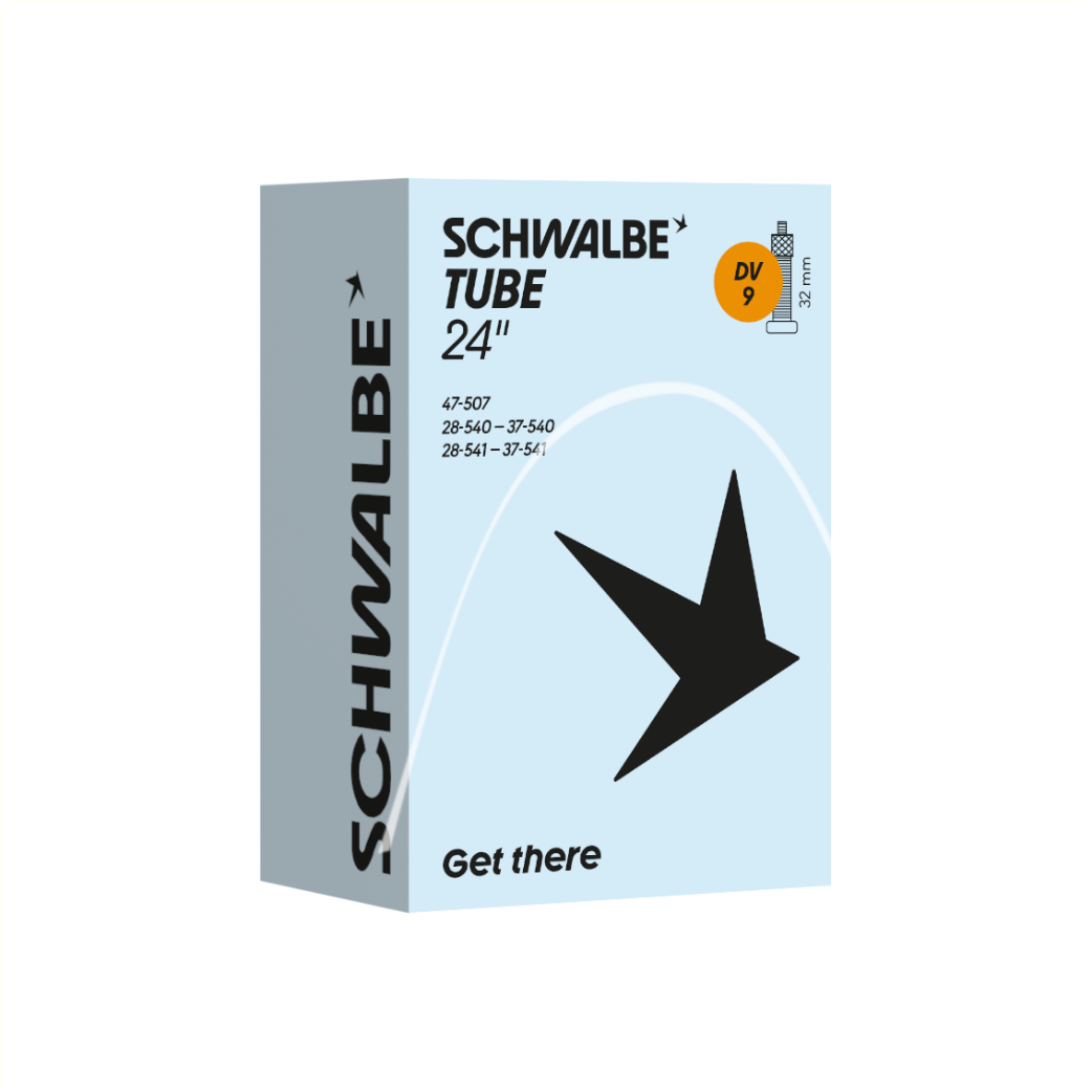 Schwalbe Inner Tube 24x1.75-1 3/8 ETRTO 28/47-507/541, Dunlop Blitz/Holland DV9