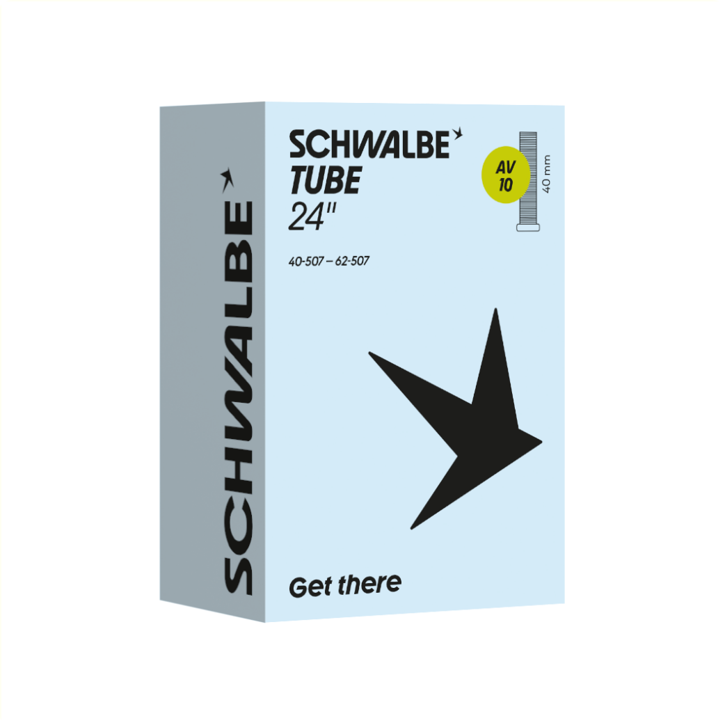 Schwalbe Inner Tube 24x1.50-2.50 ETRTO 40/62-507, Schräder/car AV10
