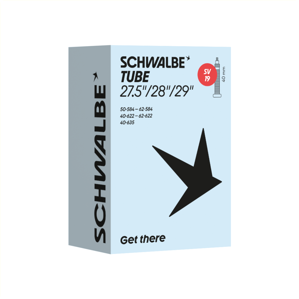 Schwalbe inner tube wide 28x1.50-2.35, ETRTO 40/60-622/635, Presta/French SV19 40mm