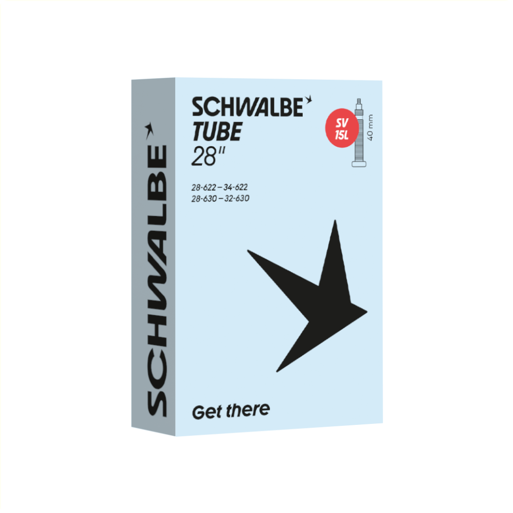 Schwalbe inner tube 28/27x1 1/4 1/8,, ETRTO 28/32-622, Presta/French SV15L 40mm