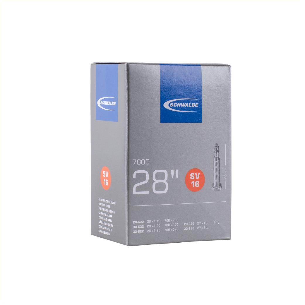 Schwalbe inner tube 28/27x1 1/4 1/8,, ETRTO 28/32-622, Presta/French SV16 40mm