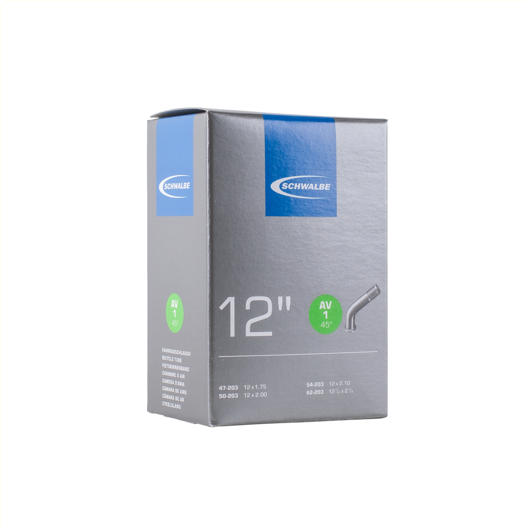 Schwalbe inner tube 12x1/2x1.75 ETRTO 47/62-203, Schräder/auto AV1
