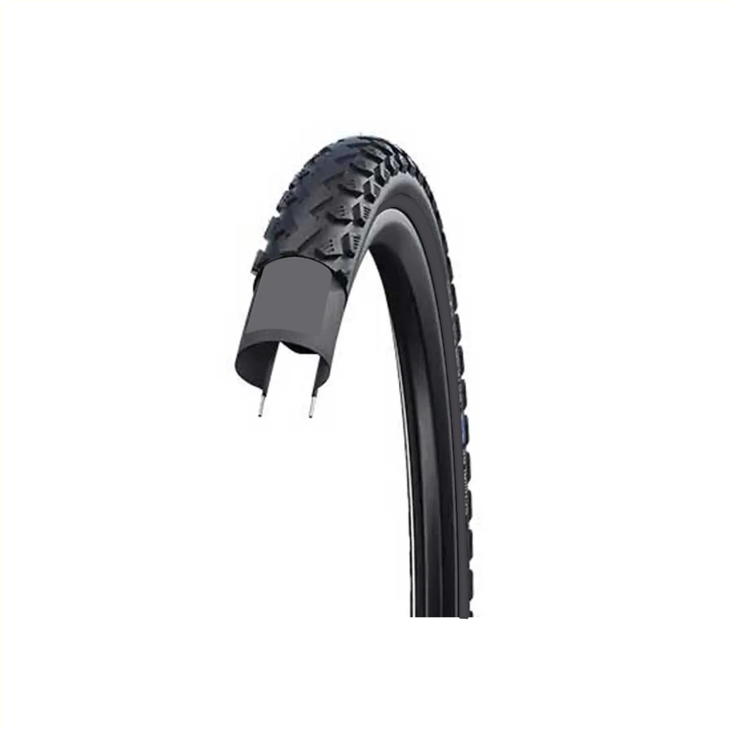 Schwalbe Land Cruiser (K-guard), Black without reflection, 28x1.60, ETRTO 42-622 All weather profile,4 Season tyre