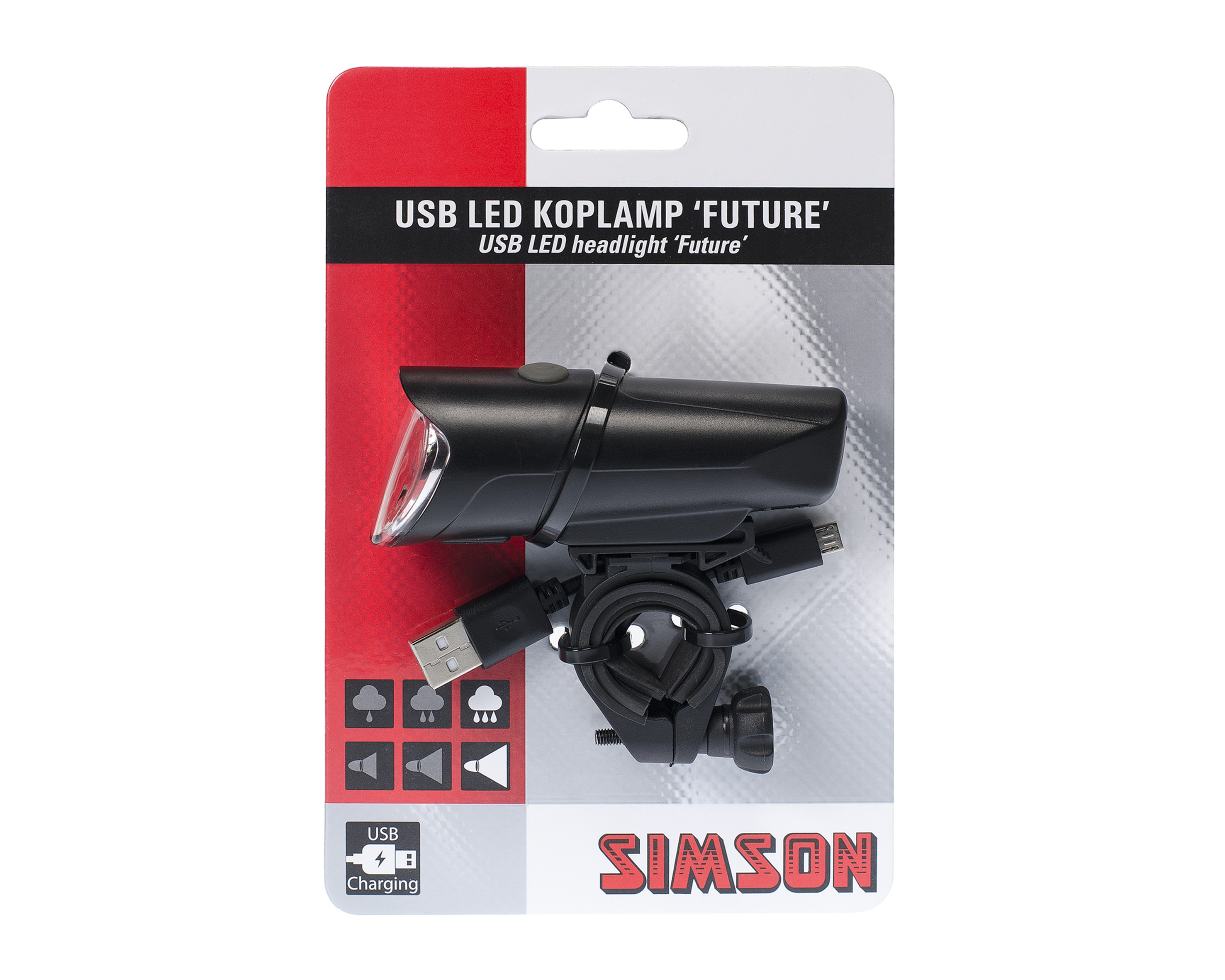 Simson USB LED headlight 'Future'