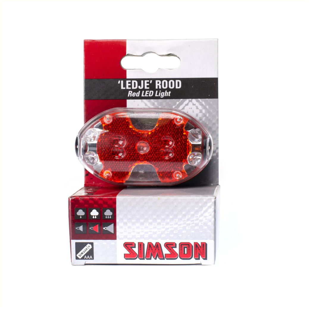 Simson Battery rear light 5 LEDs