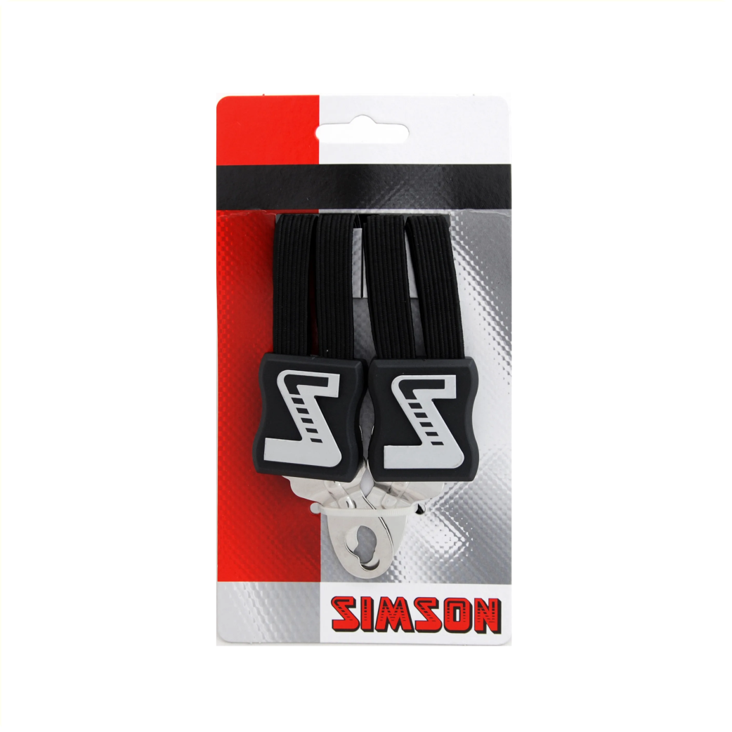 Simson Snelbinder Extra Long, 4 binders, black