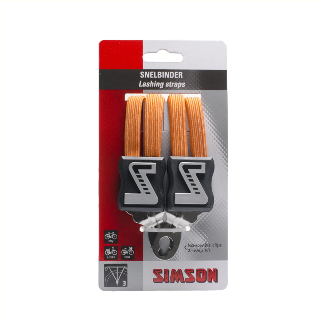 Simson Snelbinder, 3 binder, orange