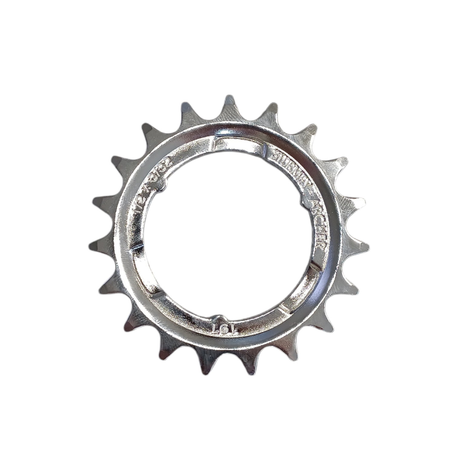 Sturmey Archer Gear 19 3/32" spline, silver C50